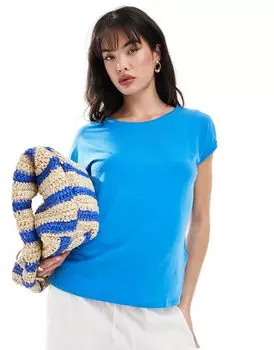 Vero Moda - футболка с круглым вырезом цвета морской волны