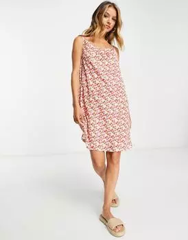 Vero Moda — короткое платье-майка затененного оттенка