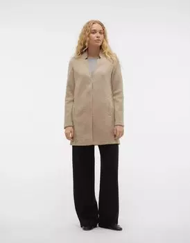 Vero Moda – легкое каменное пальто, которое можно надевать