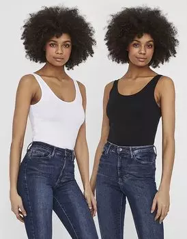 Vero Moda - Майка ярко-белого цвета