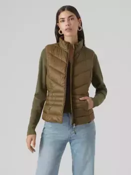 Vero Moda стеганый жилет "VMSORAYASIV SHORT WAISTCOAT BOO", цвет Capers