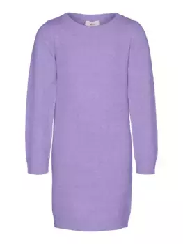 Vero Moda Вязаное платье для девочек "VMDOFFY LS O-NECK DRESS GA GIRL NOOS" Vero Moda Girl, цвет Sand Verbena