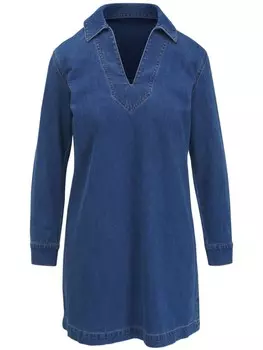 Veronica Beard джинсовое платье мини Wasta, синий