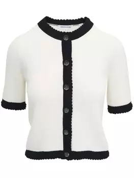 Veronica Beard кардиган Neroli, белый