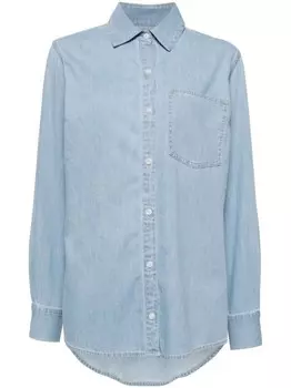 Veronica Beard майя рубашка, синий