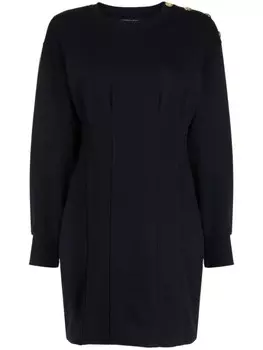 Veronica Beard платье Dakasha на пуговицах, синий