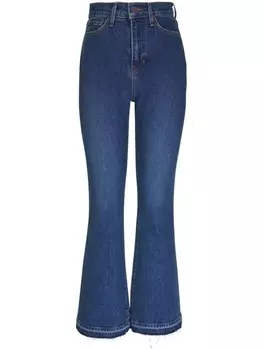 Veronica Beard расклешенные джинсы, синий