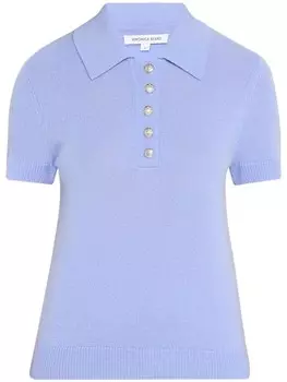 Veronica Beard рубашка поло Brandt, фиолетовый