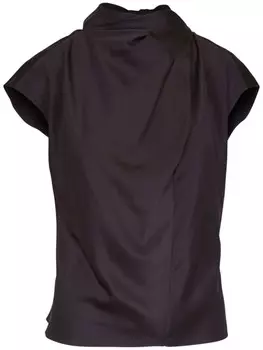 Veronica Beard топ Leilany, черный