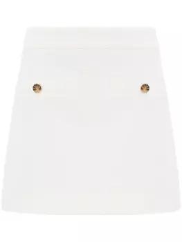 Veronica Beard юбка мини Emar, белый
