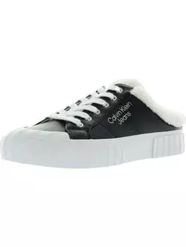 Veronik женские мягкие стельки шлепанцы мюли Calvin Klein Jeans, черный