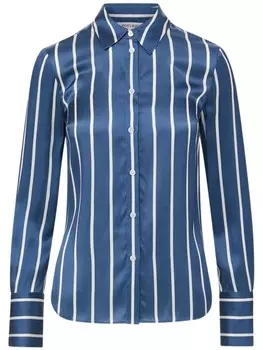 Вероника Бирд Моник рубашка Veronica Beard, синий