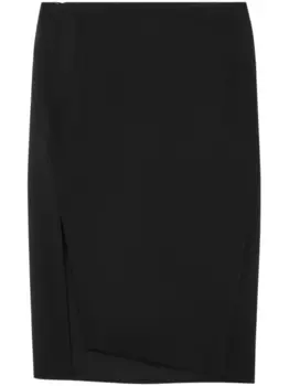 Versace асимметричная юбка-карандаш, черный