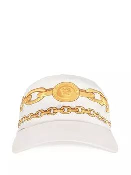 Versace бейсболка с декором Medusa, белый
