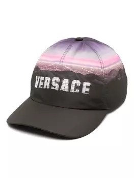 Versace бейсболка Versace Hills, черный