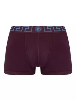 Versace боксеры с логотипом, красный