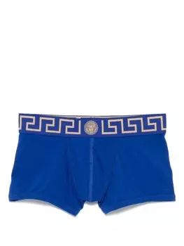 Versace боксеры с узором Greca, синий