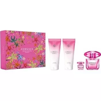 Versace Bright Crystal Absolu 4 Piece Gift Set for Women New in Box