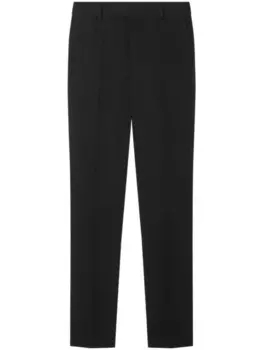 Versace брюки с логотипом, черный