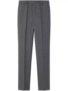 Versace брюки с логотипом, серый
