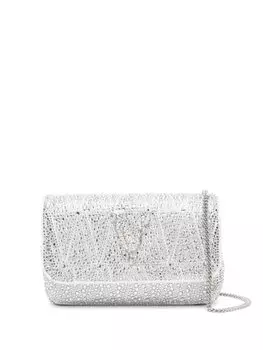 Versace декорированная сумка на плечо Virtus, белый