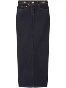 Versace джинсовая юбка Medusa '95, синий