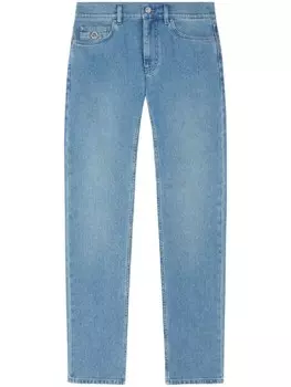 Versace джинсы прямого кроя, синий