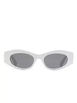 Versace Eyewear солнцезащитные очки Medusa Biggie, белый