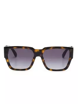 Versace Eyewear солнцезащитные очки Medusa Biggie, коричневый