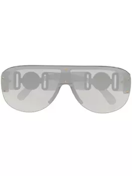 Versace Eyewear солнцезащитные очки Medusa, серый