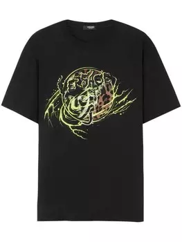 Versace футболка Medusa Punk, черный