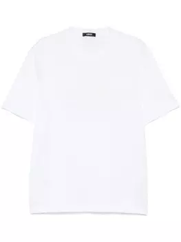 Versace футболка с логотипом, белый