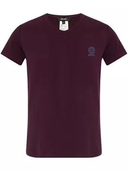 Versace футболка с принтом Medusa, красный