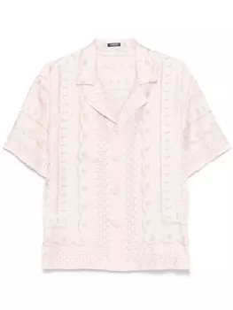 Versace футболка с принтом Versace Treasure, розовый