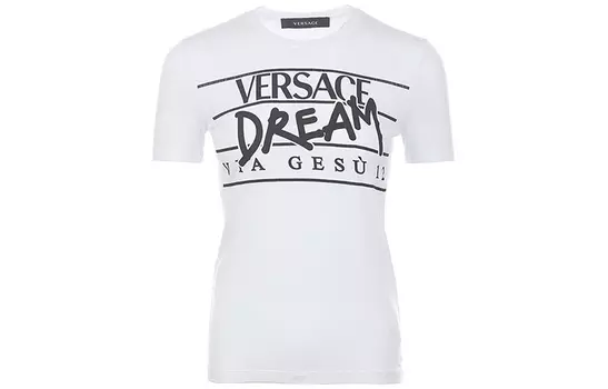 VERSACE Футболка женская белые