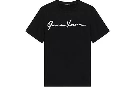 VERSACE Футболка женская, черный