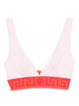 Versace Greca-бюстгальтер-бралетт, розовый