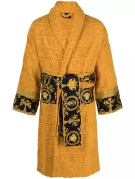 Versace халат I Love Baroque, желтый