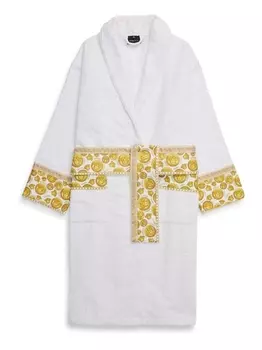 Versace халат с принтом Medusa Amplified, белый