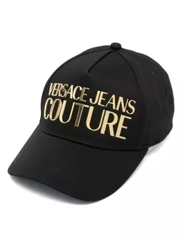 Versace Jeans Couture бейсболка с логотипом, черный