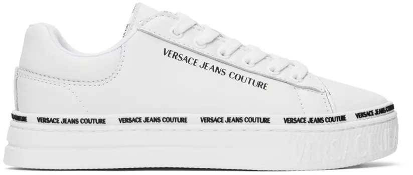 Versace Jeans Couture Белые кроссовки Court 88