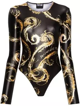 Versace Jeans Couture боди Chromo Couture, черный