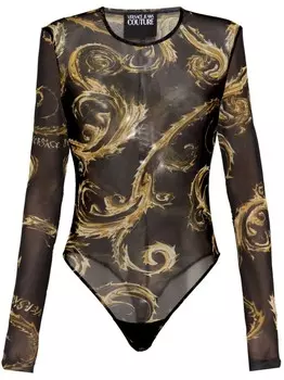 Versace Jeans Couture боди Chromo Couture, черный
