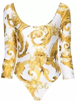 Versace Jeans Couture боди Watercolour Couture, белый