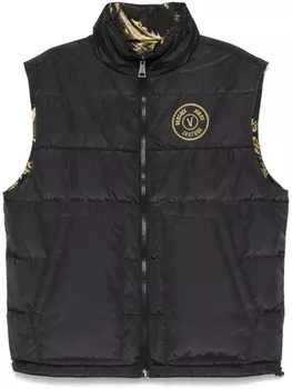 Versace Jeans Couture двусторонний жилет, черный