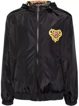 Versace Jeans Couture двусторонняя ветровка Heart Couture, черный