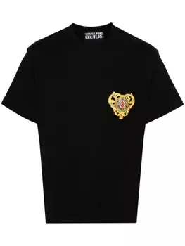 Versace Jeans Couture футболка Heart Couture, черный