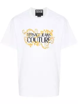 Versace Jeans Couture футболка с логотипом, белый