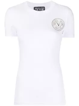 Versace Jeans Couture футболка с логотипом, белый