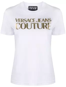 Versace Jeans Couture футболка с логотипом, белый